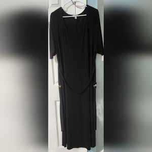Black dress, size 3X , dress barn